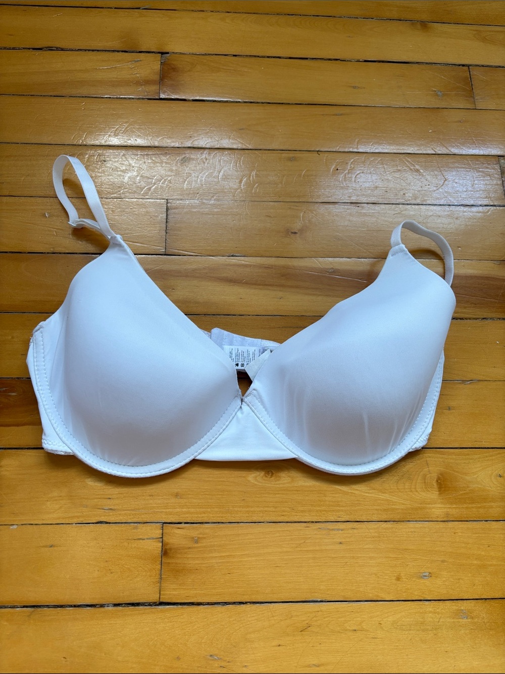 George White Smooth T-Shirt Bra